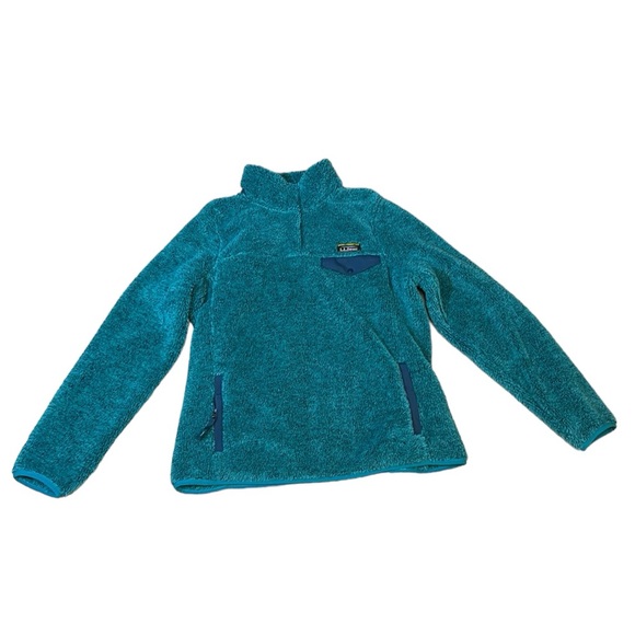 LL Bean Hi Pile Fleece Pullover - Picture 2 of 12